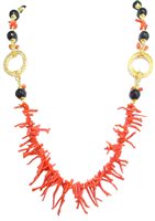 Collana Morfea Gioielli Donna in Ottone Corallo 0010152 - 0010152